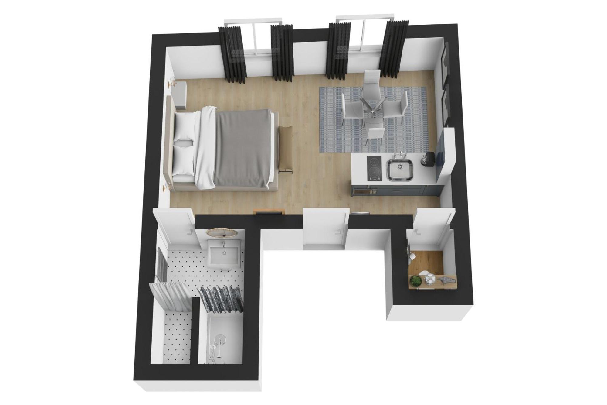 Appart 2 Personnes A 50M Des Commerces & Mer Barneville-Carteret Extérieur photo